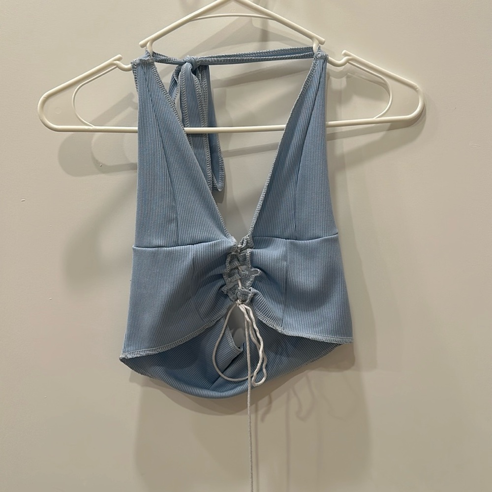 Tie tank top